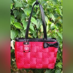 Harveys seatbelt Bag Disney Minnie Mouse Dots Tote